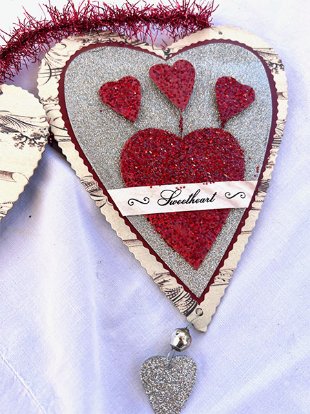 Valentine LOVE Glitter Garland - Dee Foust 1