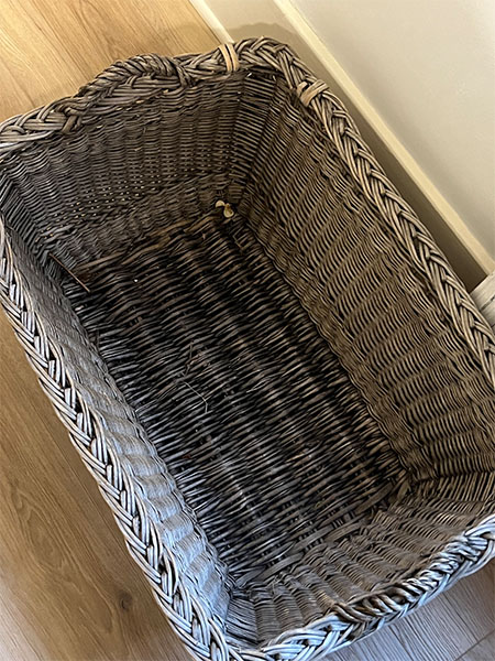 Antique French Laundry Basket #M SOLD OUT 3