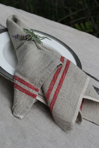 Linen Napkin - DoubleRed