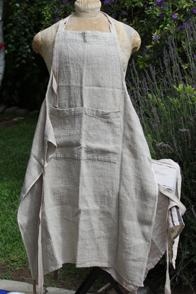 Linen Apron - NaturalSOLD OUT