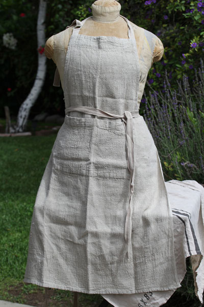 Linen Apron - NaturalSOLD OUT 2