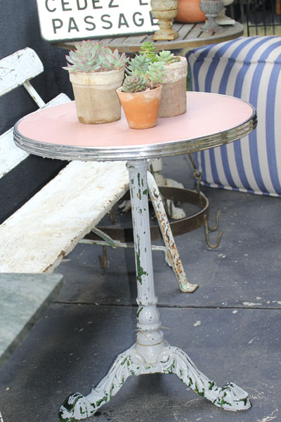 Pink Bistro TableSOLD