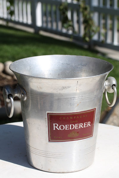 French Champagne Bucket  #Roedererred