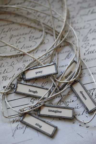 Necklace Inspire Tags