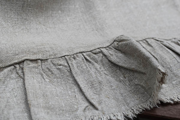 French Linen Runner #WinterLinen 1