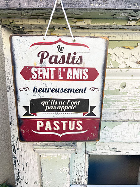 Le Pastis Sign #metal