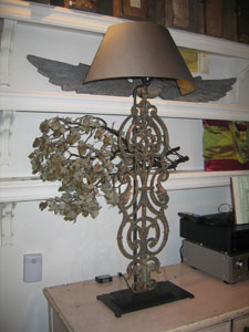 Paris 1800's Grill Lamp