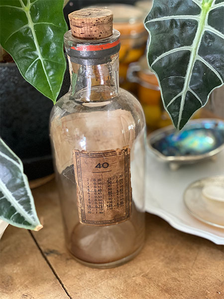 Anis Vert Antique Apothecary Bottle 1