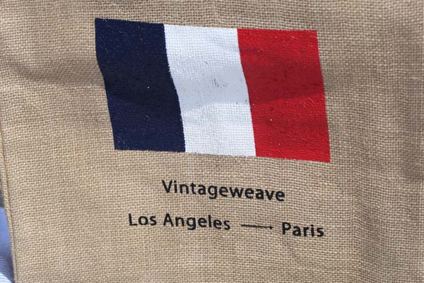 Vintageweave French Flag Apolis ToteSOLDOUT