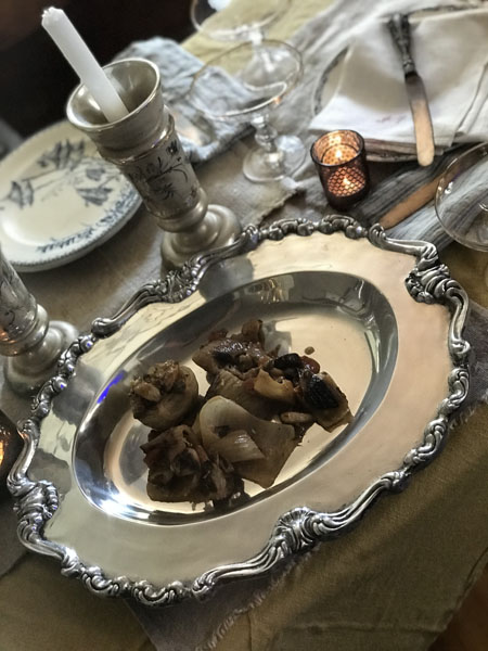 Baroque Silver Serving Platter