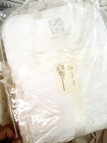 Bella Notte KING Bed Skirt in Whisper Linen Color 2