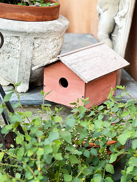 Vintage Birdhouse #pink FS