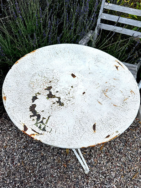 French Bistro Table White #21 2
