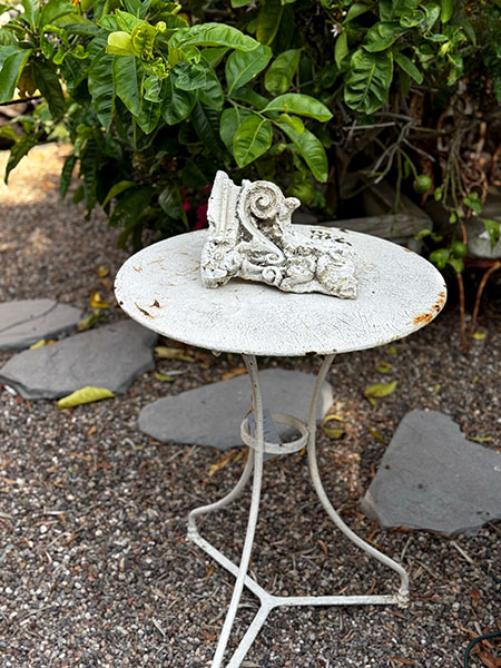 French Bistro Table White #21 4