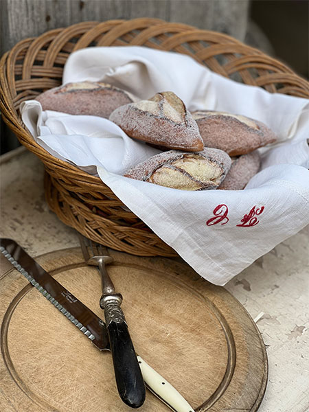 Provence Bread Basket #E2