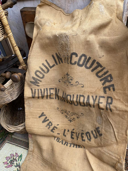 French Burlap Bag #moulincouture