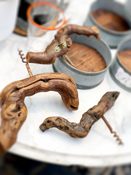 Vintage Wine Corkscrew #burl