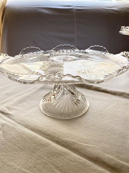 Antique Cake Plate #fan 3