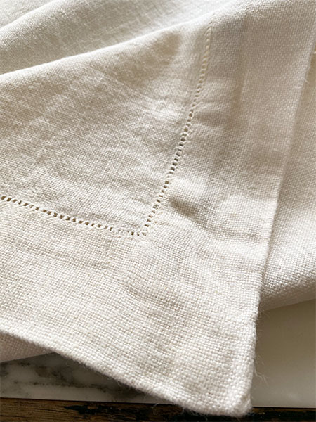 Cote Bastide Ivory Linen Tablecloth #new 2