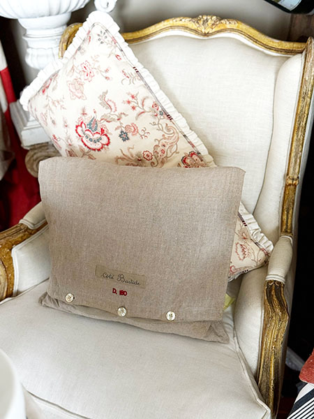 Cote Bastide Linen Pillow #18 