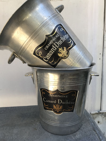 Vintage Champagne Bucket #canard