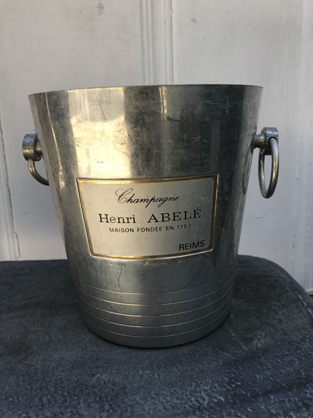 Vintage Champagne Bucket #HenriAbele