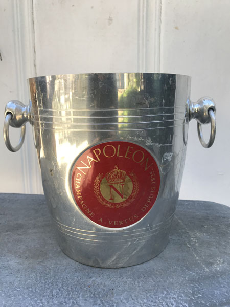 Vintage Champagne Bucket #napoleon
