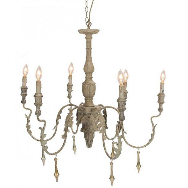 Aidan Gray Charlemagne Chandelier SOLD