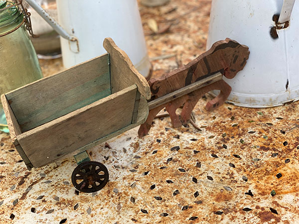 Antique Child's Toy Wagon