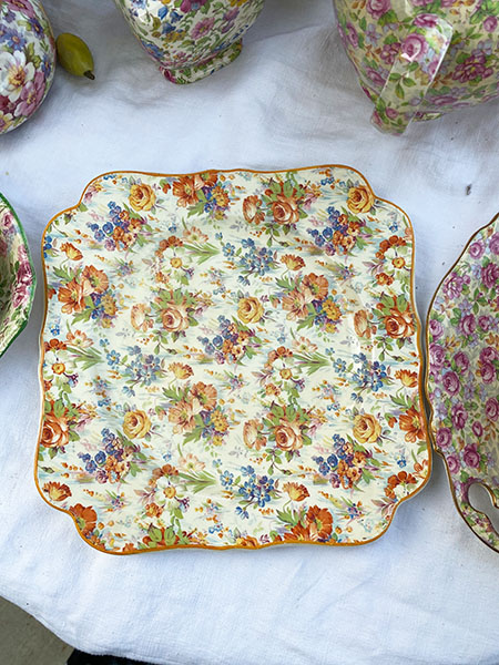 Antique Chintz Dinner plate #Sunfield