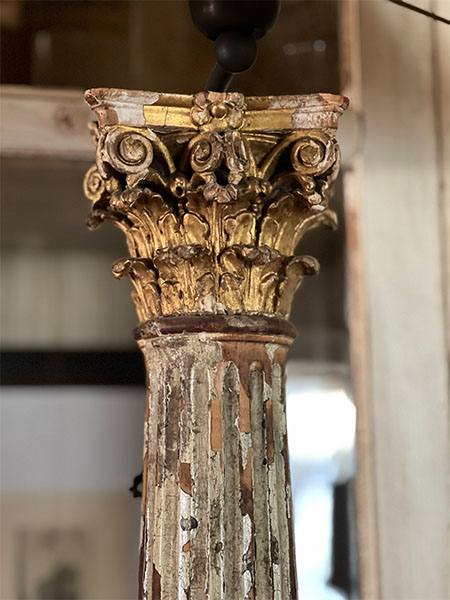 French Column Lamp #paris