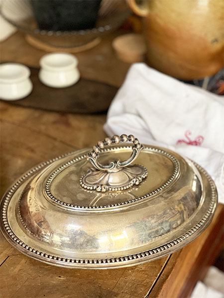 Silver Lidded CompoteSOLD
