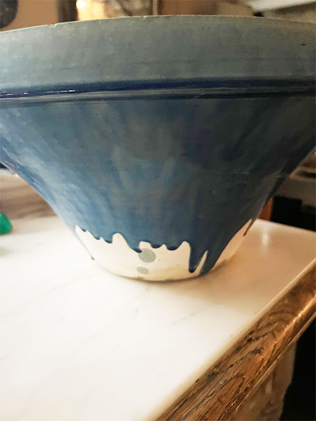 Provence Blue Serving Bowl #XL14 4
