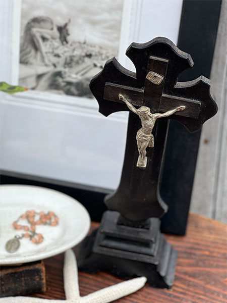 Antique French Cross #BL1 1