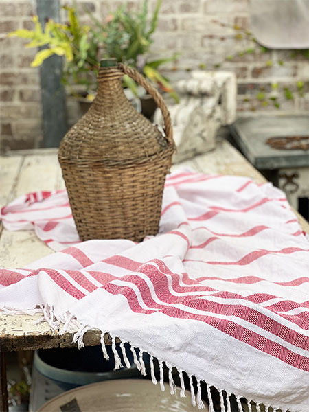 Egyptian Cotton Throw / Table runner