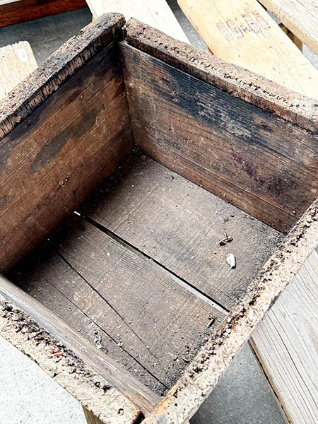 Rustic Farmhouse Grey Garden Planter XL 1
