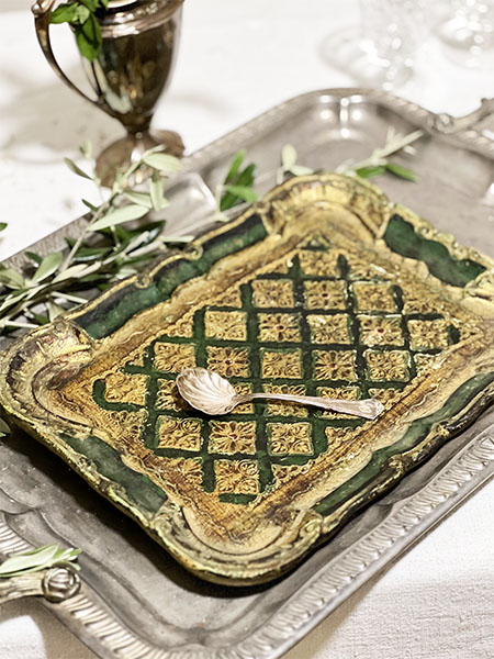 Italian Florentine tray #11