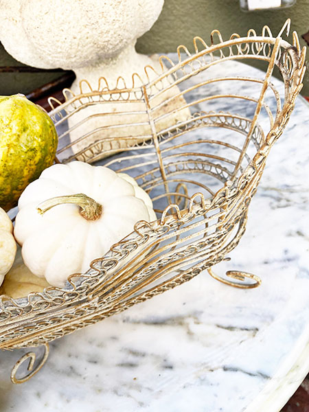 Delicate French Basket #wht 1