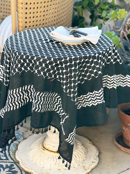 Tablecloth - Kufiya Scarf 1