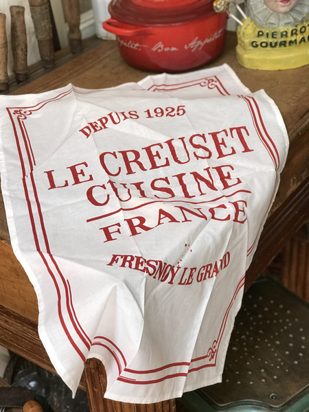 Le Creuset Dish Towel #red