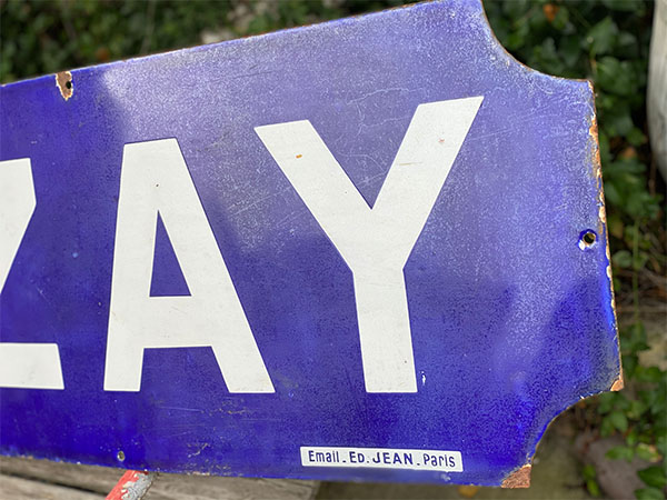 RARE French Sign Metro Station  #Noizay 2