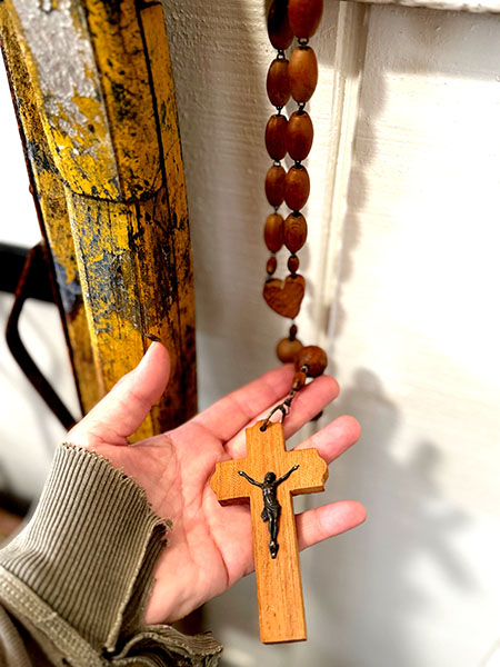 Antique French Nun's Rosary FREE SHIPPING 3
