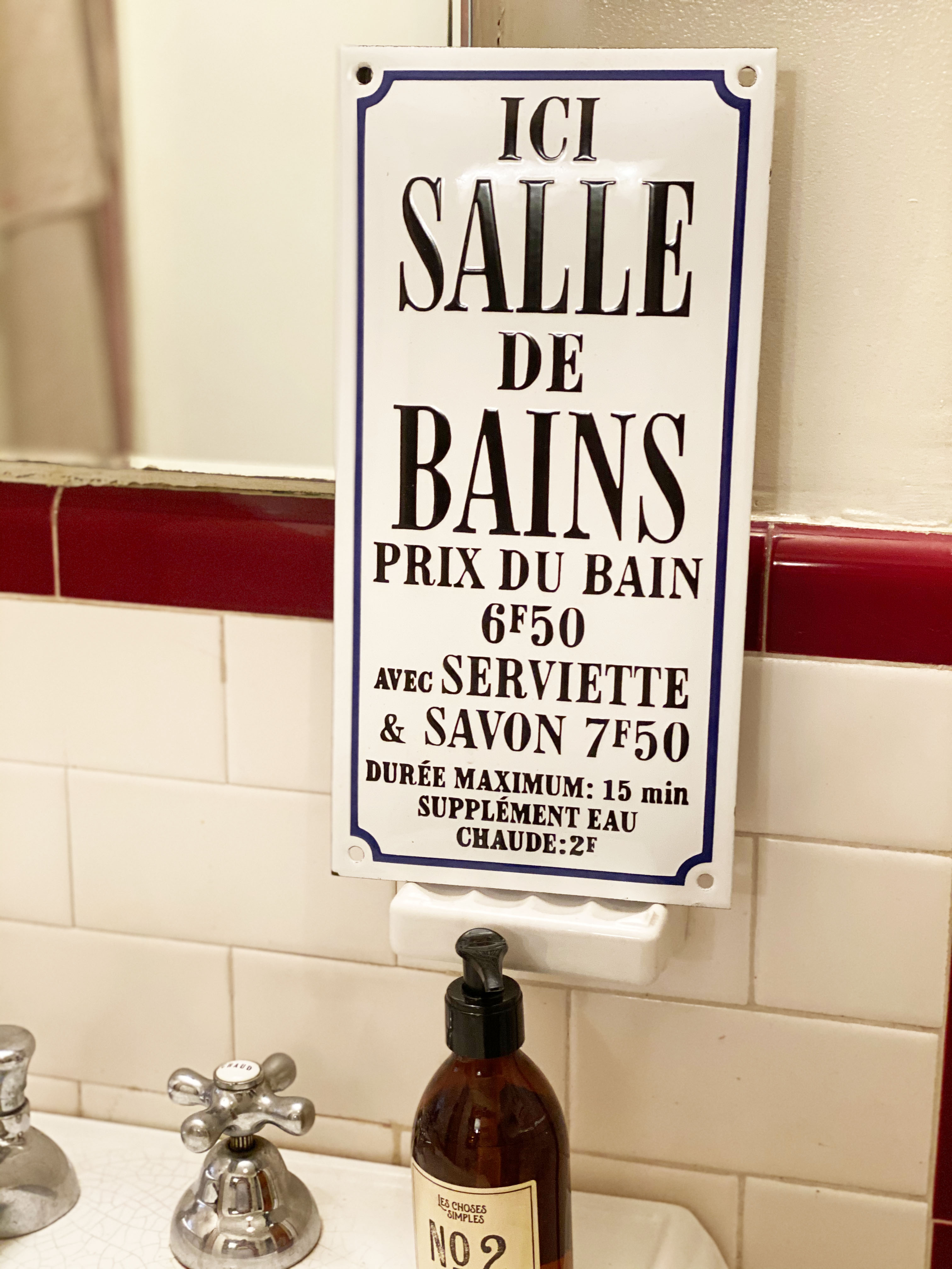 French Sign #sallebain