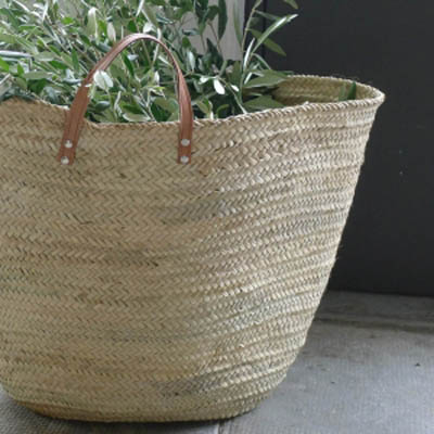 small french basket bag