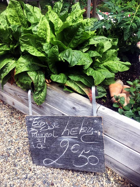 French Farmers Marche Chalkboard 