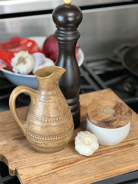 French Pottery Cruet