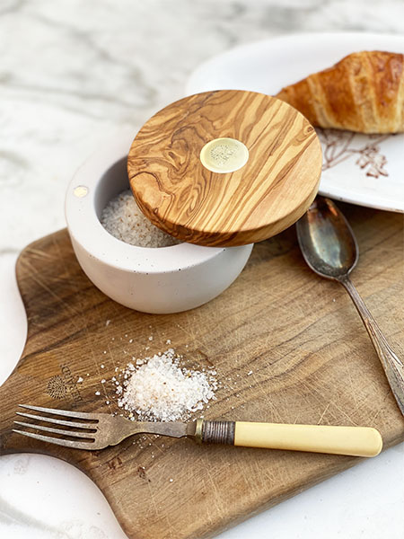 French Salt Cellar #concretewood