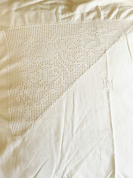 Antique Euro Sham #HM