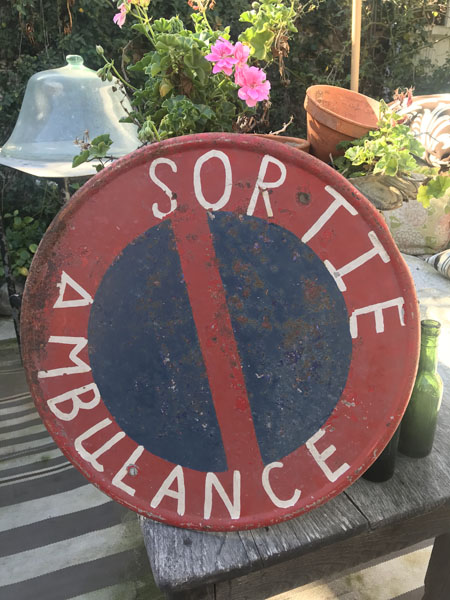 French Sign #sortie