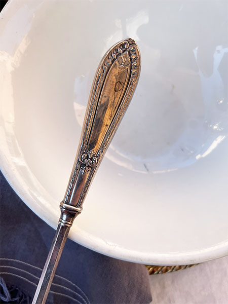 Silver Ladle Spoon #elegante 3